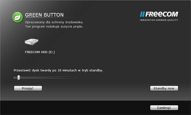 Freecom XXS 3.0 - Green Button