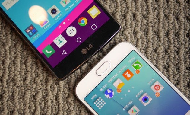 LG G4 vs Galaxy S6 ekrany
