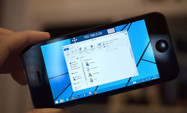 Microsoft Remote Desktop aplikacja system iOS