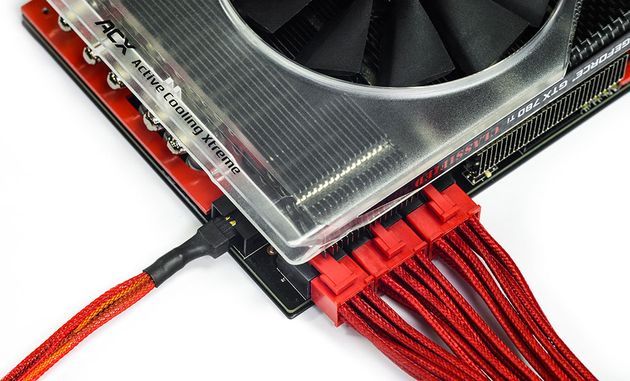 EVGA GeForce GTX 780 Ti Classified K|NGP|N karta graficzna zdjęcie EVBot