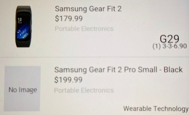 Gear Fit 2 Pro cena