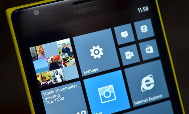 Windows Phone 8.1 ekran startowy przecieki