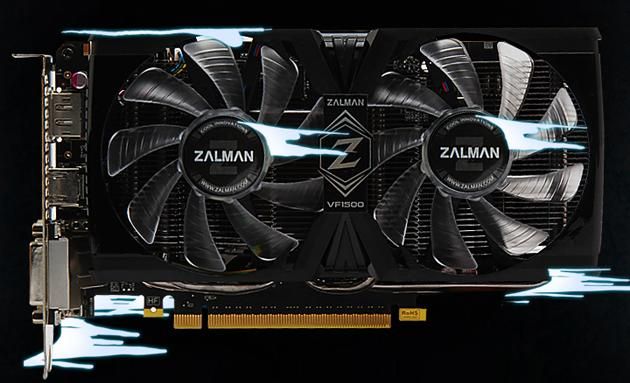 Zalman GTX660 D5 2GB VF1500 karta graficzna zdjęcie