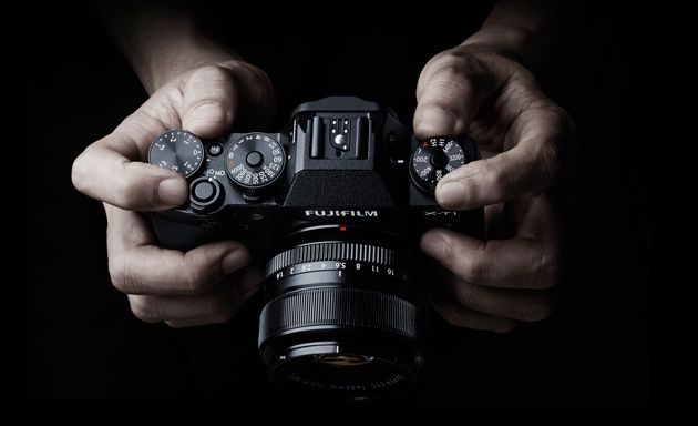 Fujifilm X-T1 widok góra