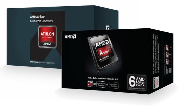 AMD Athlon X4 760 A8-6600K procesory - opakowanie zbiorcze Power Pack