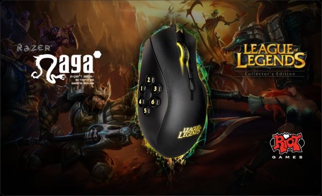 Razer Naga Hex myszka League of Legends