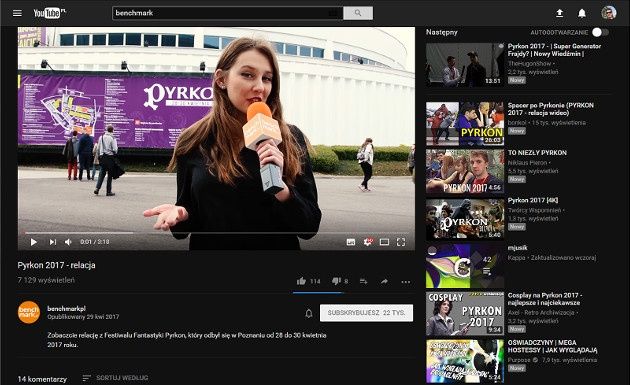 YT dark