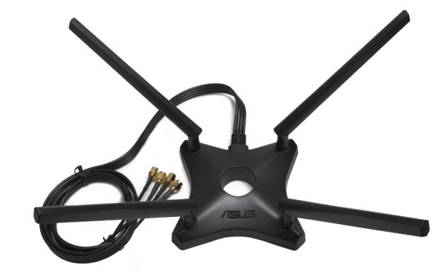 Magnetyczny stojak z antenami do karty ASUS PCE-AC88
