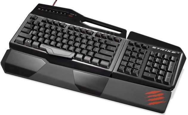 Mad Catz S.T.R.I.K.E. 3 klawiatura wygląd