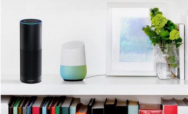 Google Home Amazon Echo
