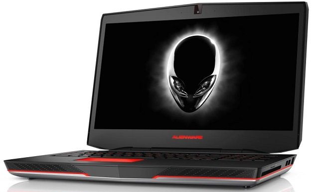 Dell Alienware 17 laptop gamingowy widok