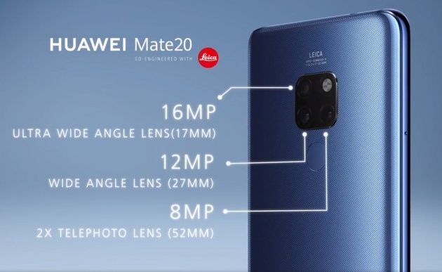 Huawei Mate 20 aparat