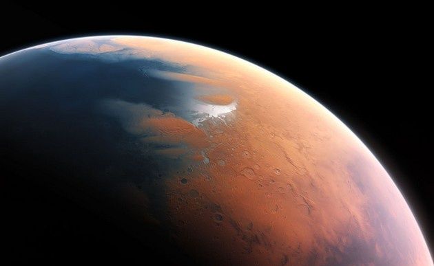 Mars ocean