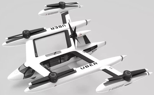 Uber Elevate projekt