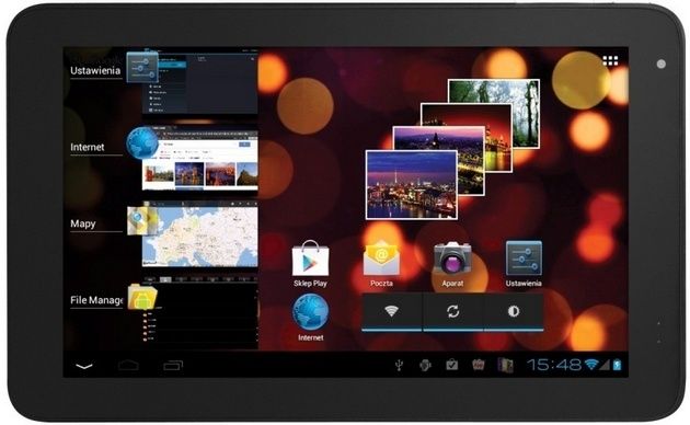 Manta Power Tab 801 HD tablet wygląd