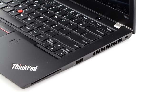 Lenovo ThinkPad T480s - porty po prawej stronie
