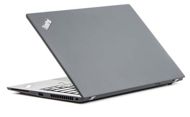Lenovo ThinkPad T480s - rzut z tyłu
