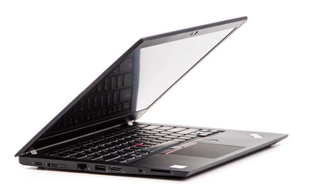 Lenovo ThinkPad T480s - rzut z boku