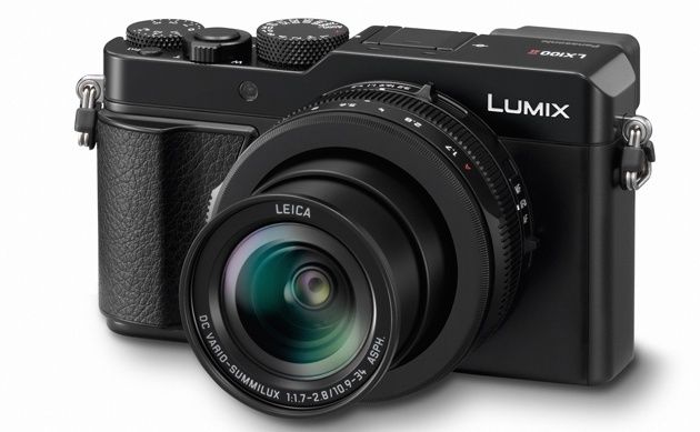 Panasonic Lumix LX100 przód bok