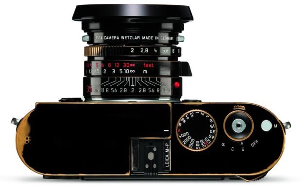 Leica M-P edycja specjalna Correspondent widok góra