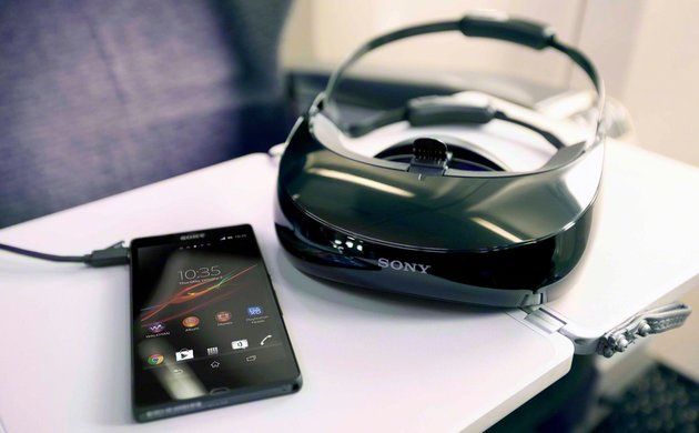 Sony HMZ-T3W słuchawki wygląd