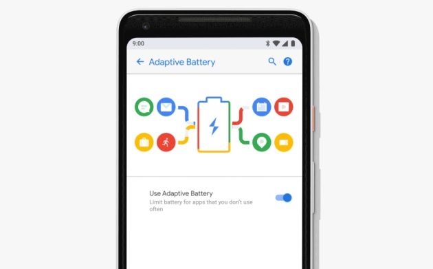 Android P bateria