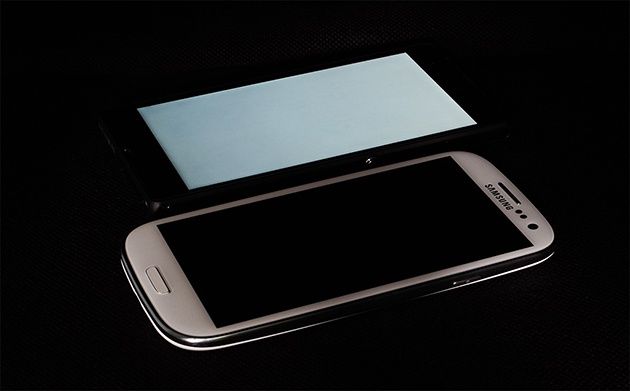 Sony Xperia Z - głębokość czerni test