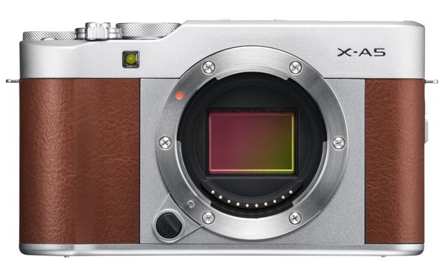 Fujifilm X-A5 przód sensor