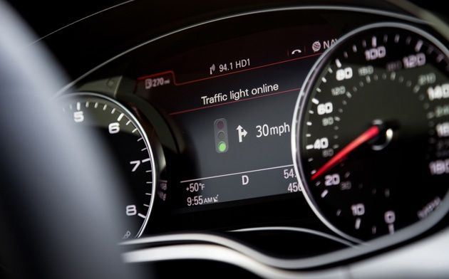 Audi system rozpoznawania zmiany świateł