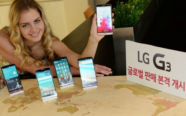 LG G3 smartfon sprzedaż