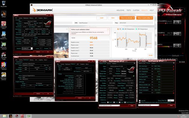 Elmor + rekord wydajności w 3DMark Fire Strike platforma testowa