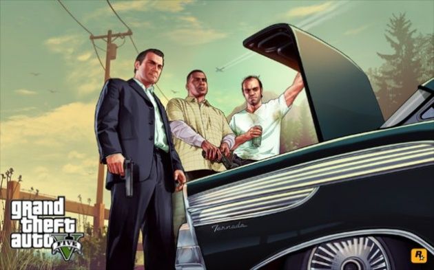 GTA 5 gra zwiastun bohaterowie
