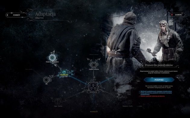Frostpunk - prawo do pojedynków