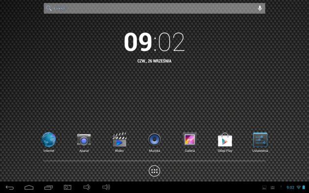 NavRoad Nexo Nova interfejs