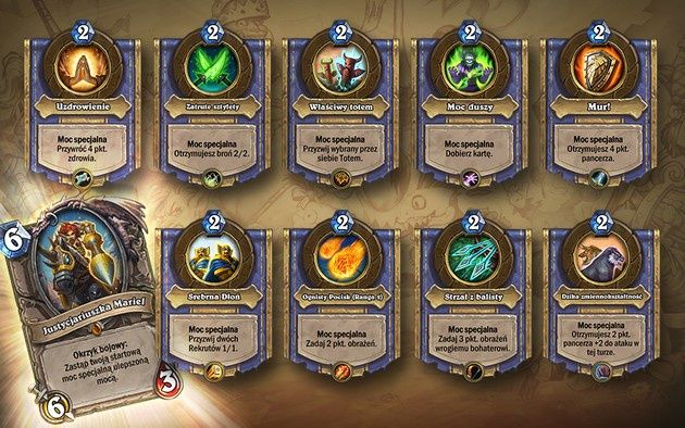 Hearthstone: Wielki Turniej – karty
