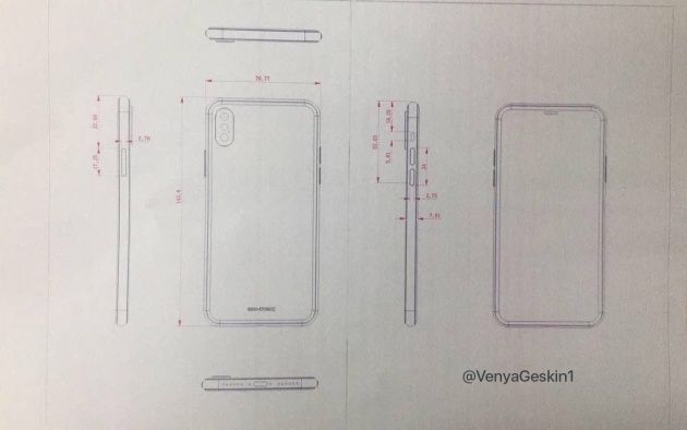 iPhone 8 schemat