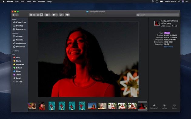 macOS Mojave galeria