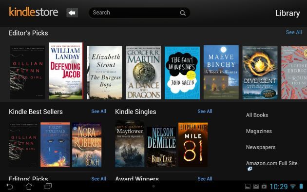 MeMO Pad kindle