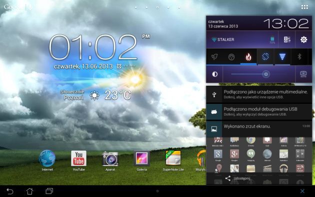 memo pad menu