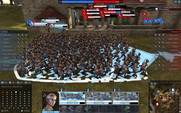 Total War: Arena - zwarte szeregi oddziałów