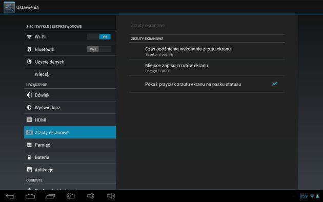 NavRoad Nexo Nova interfejs