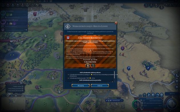 Civilization VI: Rise and Fall - nierozstrzygnięty kryzys lenny
