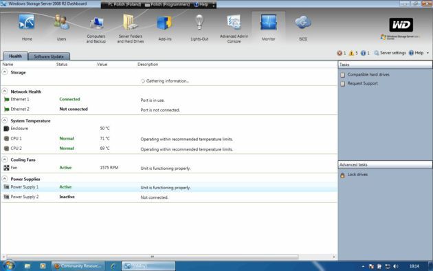 WD Sentinel DX4000 - konfiguracja