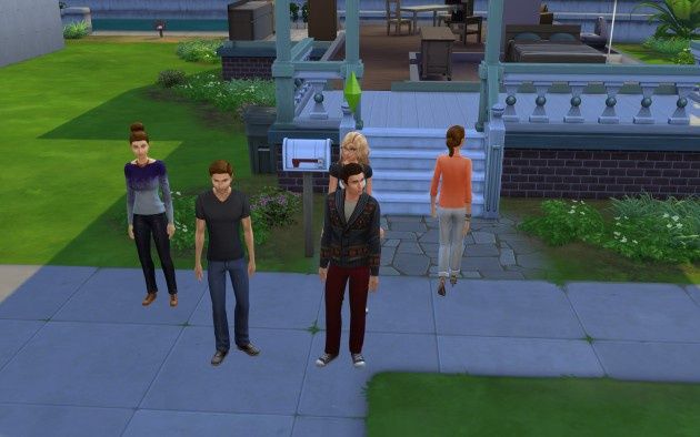 The Sims 4 sąsiedzi