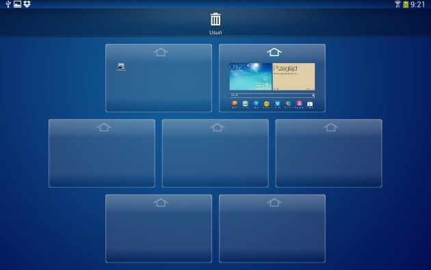 Galaxy Tab 3 10.1 wirtualne pulpity