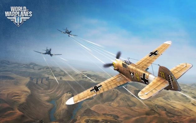 World of Warplanes gra samoloty