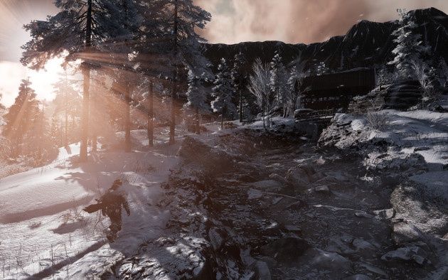 Fade to Silence screen słońce