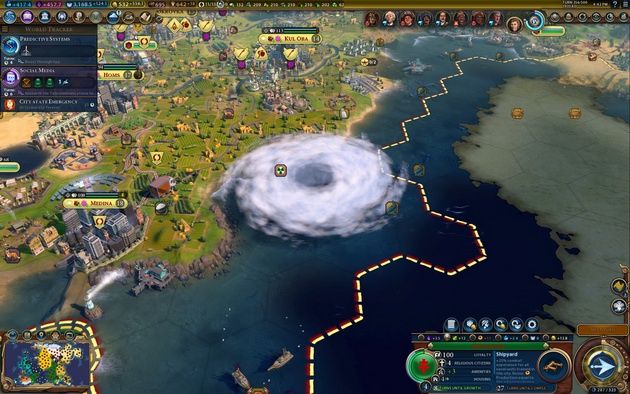 Civilization VI: Gathering Storm - katastrofa wisi w powietrzu