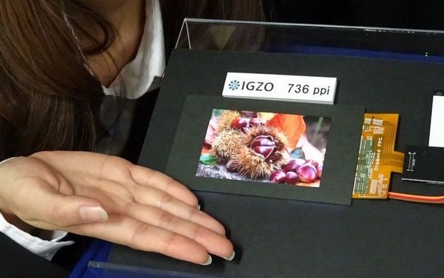 Sharp IGZO 736 ppi