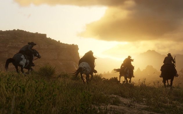 Red Dead Redemption 2 screen zachód
